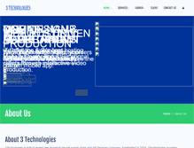 Tablet Screenshot of 3technologies.com